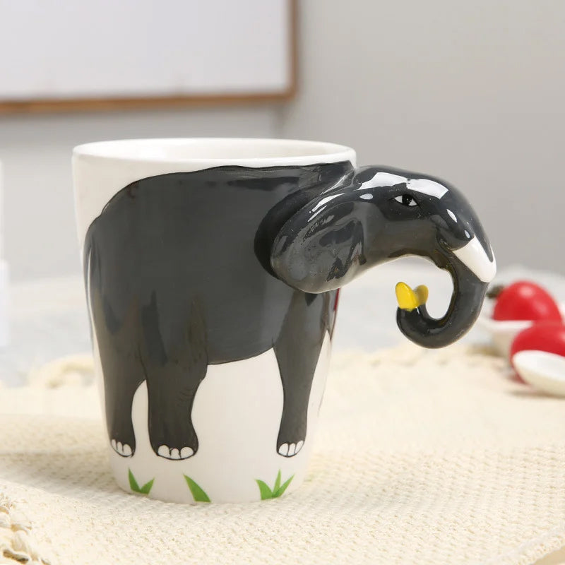 3D animal mug