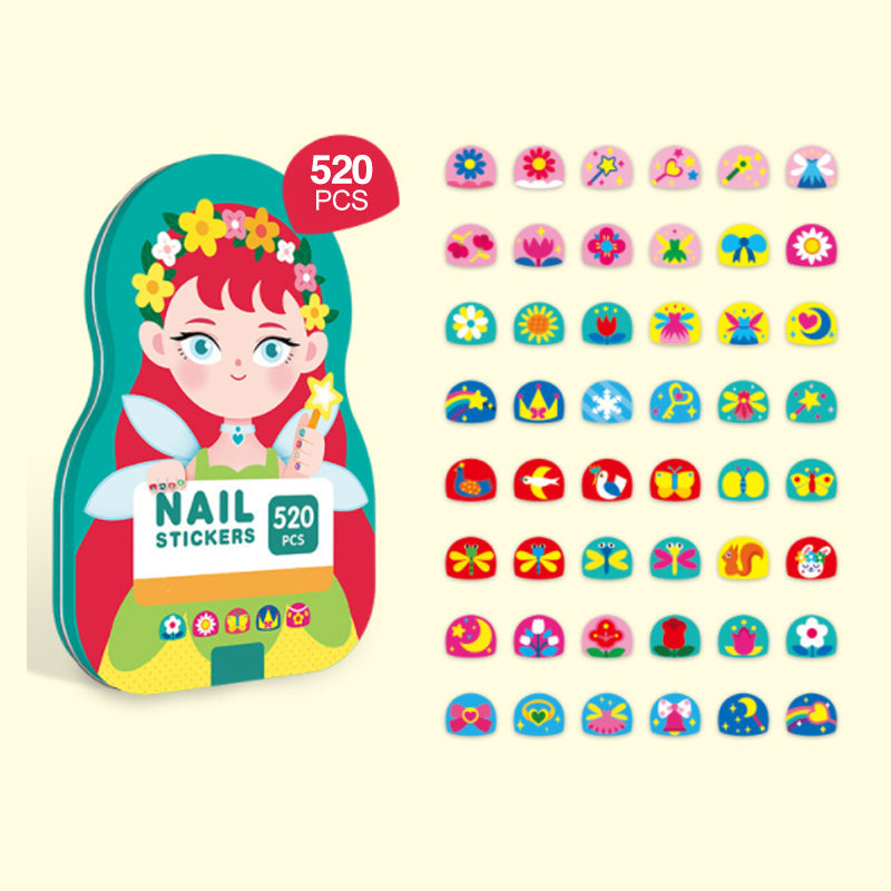 Kids Nail Stickers(520pcs )
