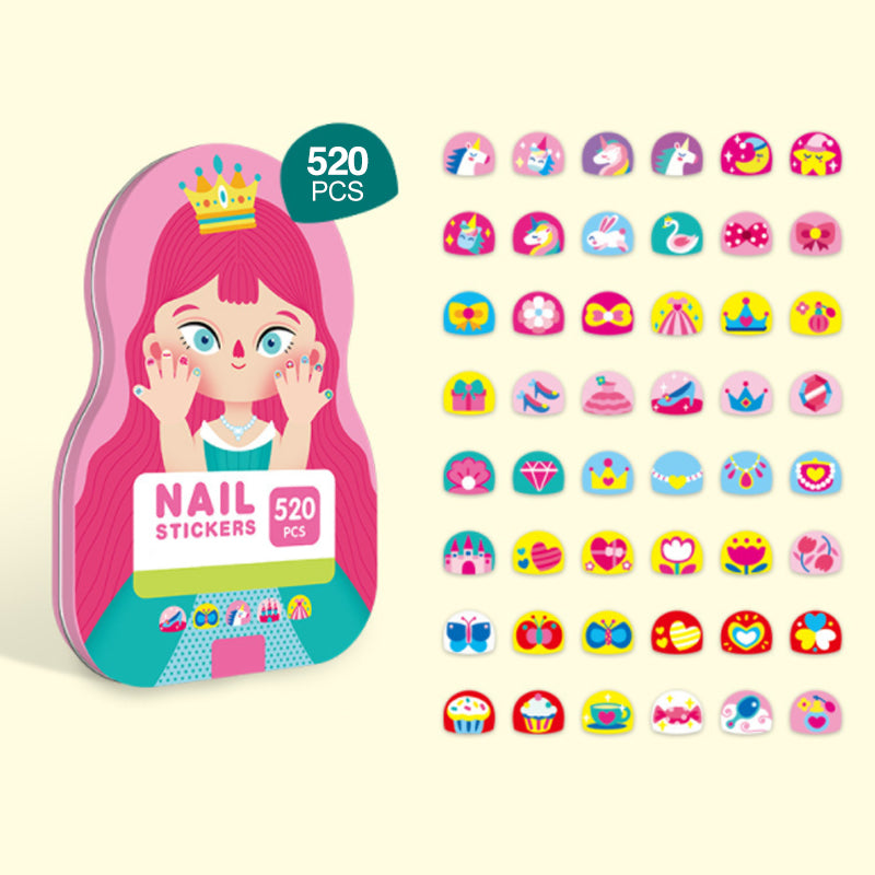 Kids Nail Stickers(520pcs )