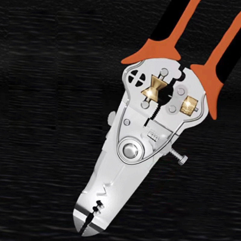 New Multifunctional Wire Stripper Crimper Cable Cutter Pliers