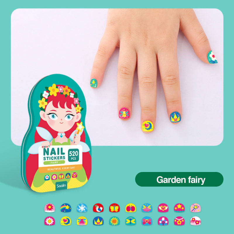 Kids Nail Stickers(520pcs )