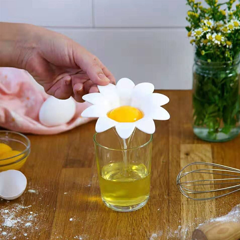 Cute Flower Shape Egg Separator
