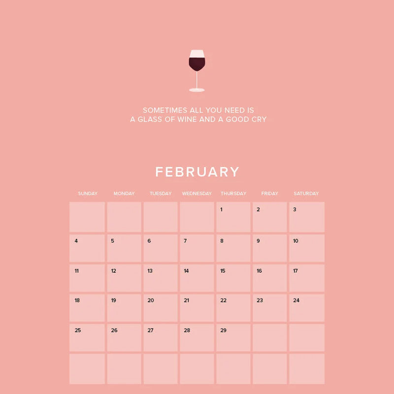 Wine 2024 Calendar