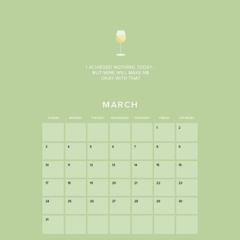 Wine 2024 Calendar