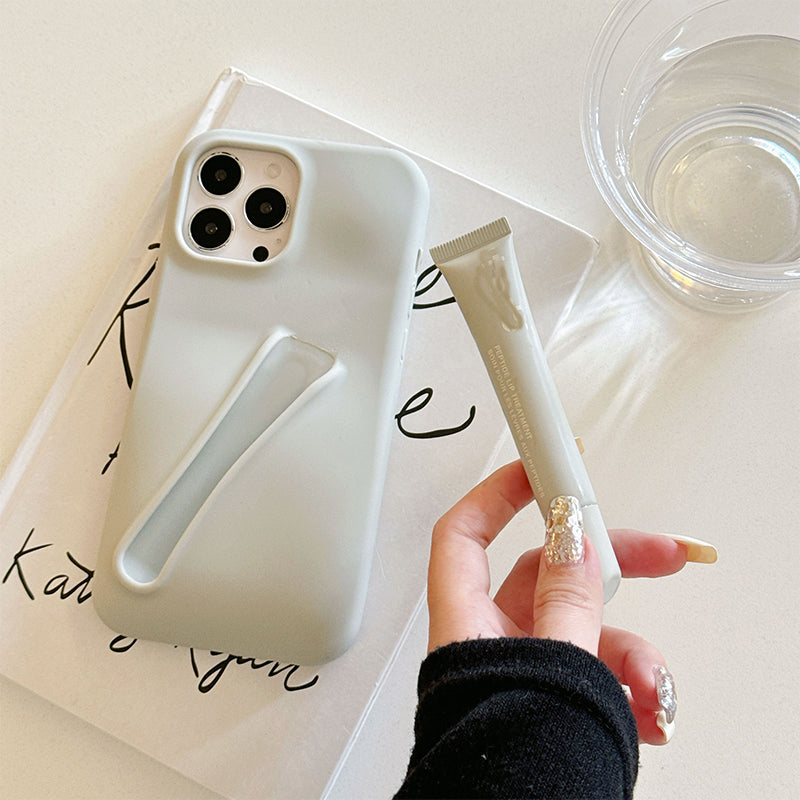 Lip gloss holder phonecase