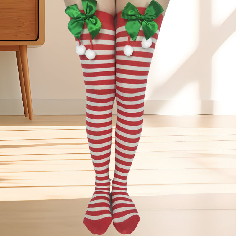 Christmas Thigh High Stockings