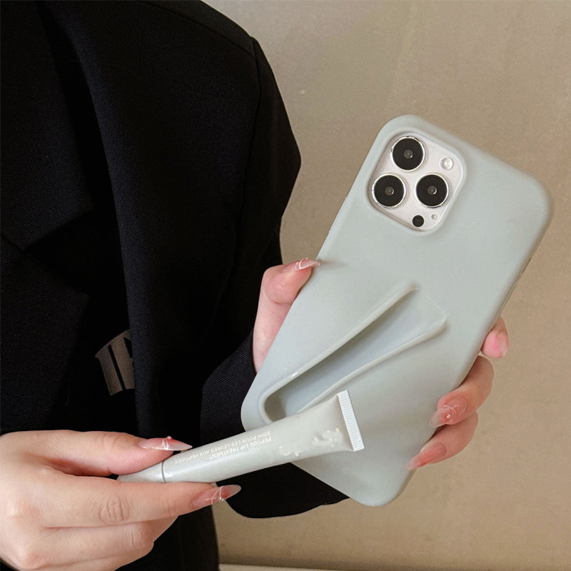 Lip gloss holder phonecase