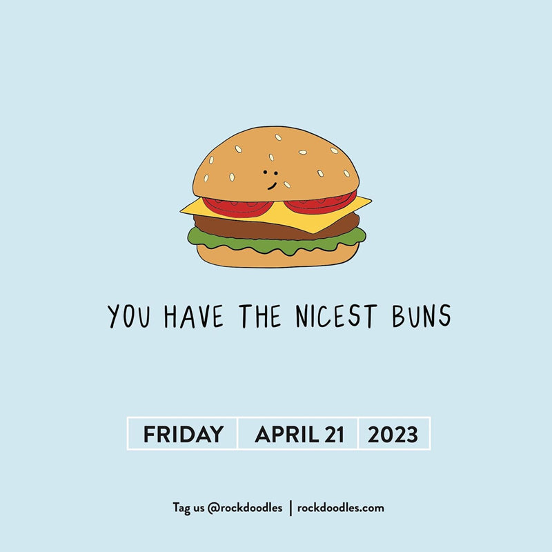 2024 Punny Day-to-Day Desk Calendar - A Year of Laughs & Daily Fun!