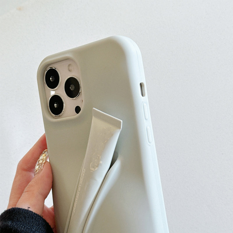 Lip gloss holder phonecase