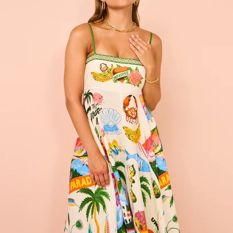 Frovian Summer Paradise Dress