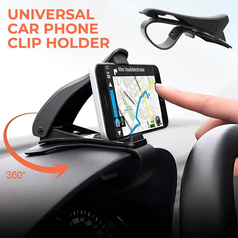 Universal Car Phone Clip Holder