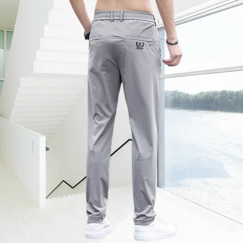 Men's elastic quick-drying breathable casual pants