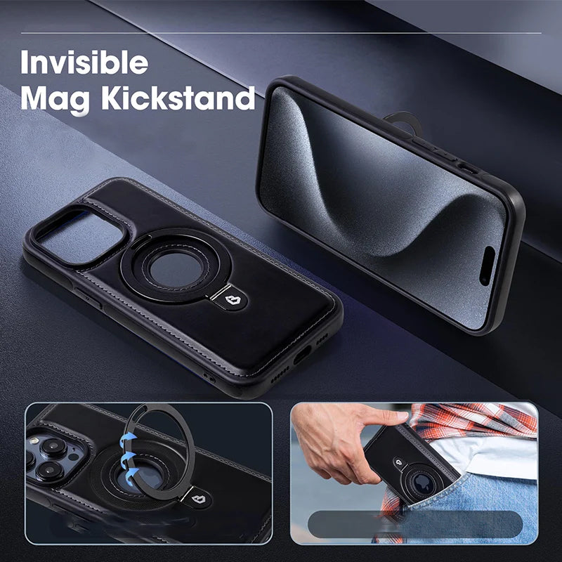 Luxurious Invisible Stand Phone Case