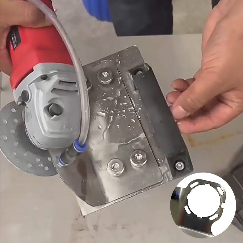 Portable Angle Grinder Tile Chamfering Frame