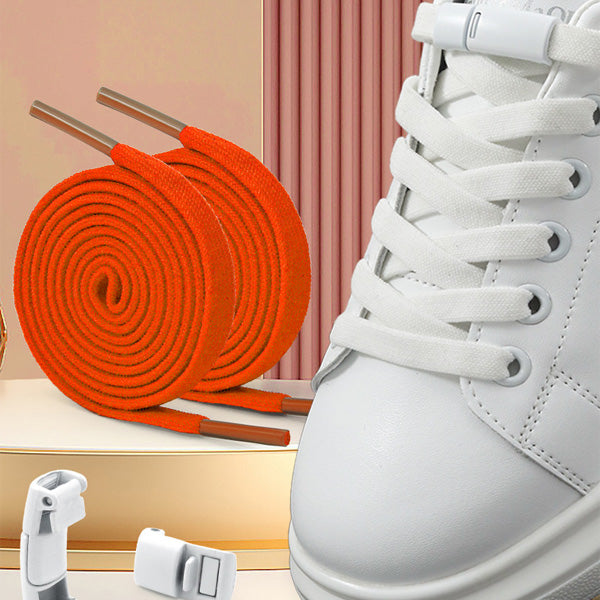 Magnetic Lazy Shoelace Metal Buckle