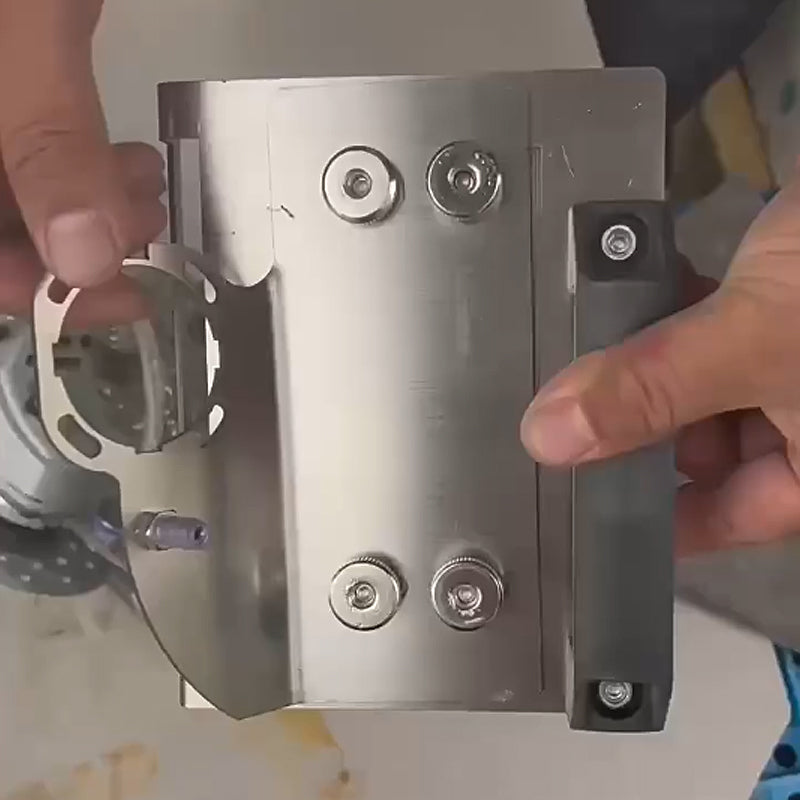 Portable Angle Grinder Tile Chamfering Frame