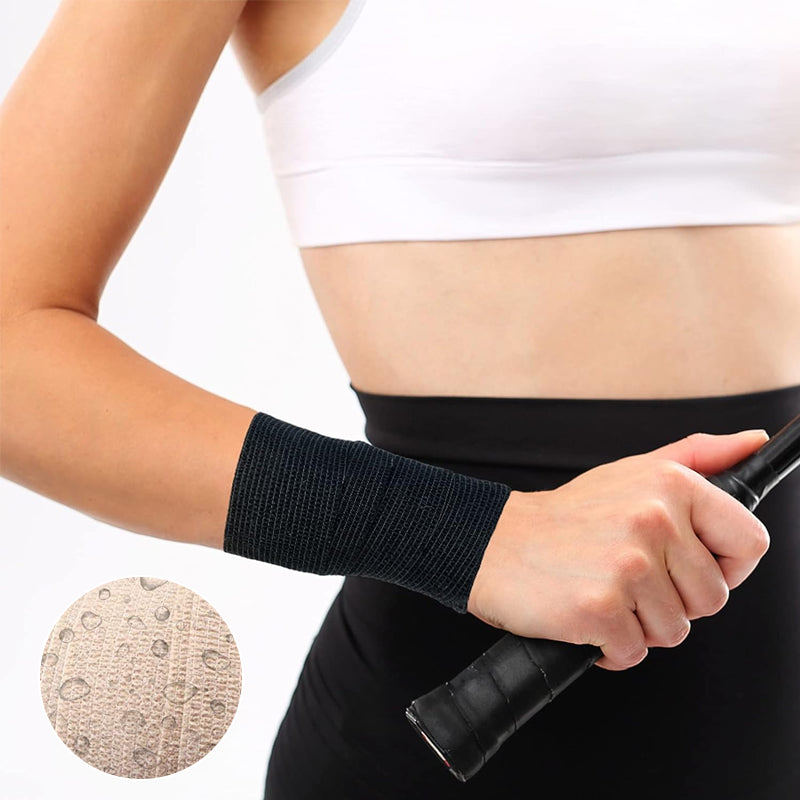 Self-adhesive bandage