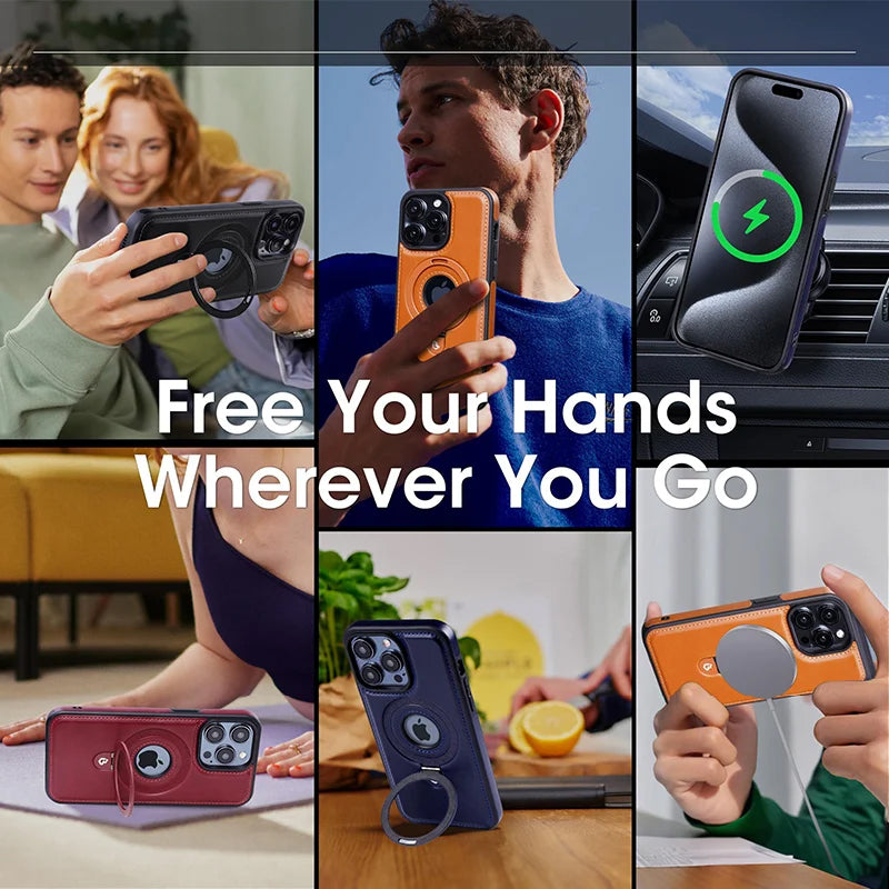 Luxurious Invisible Stand Phone Case