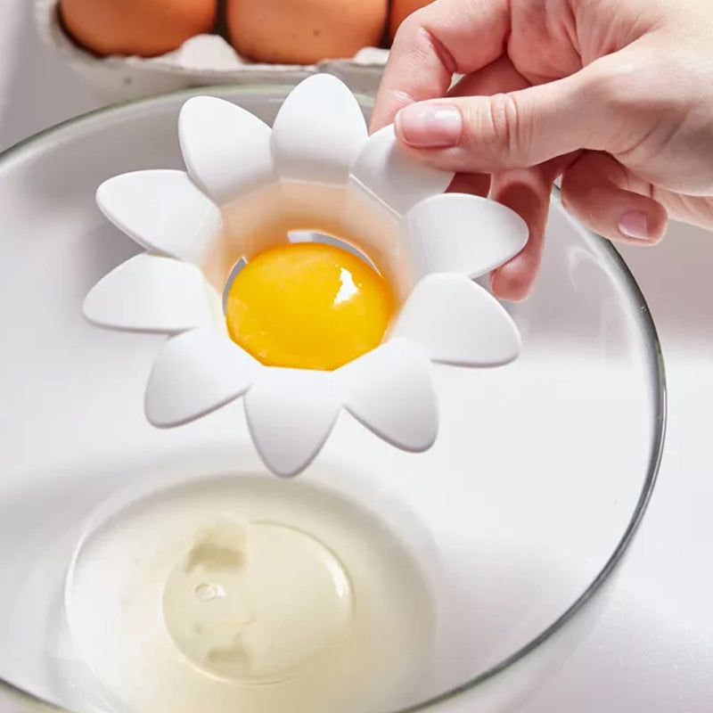 Cute Flower Shape Egg Separator