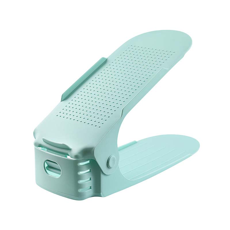 Adjustable double-layer shoe storage rack