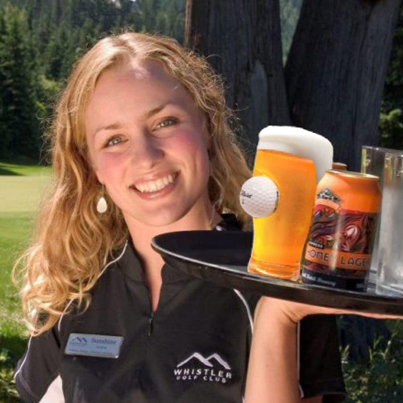 šGolf Ball Pint Glass