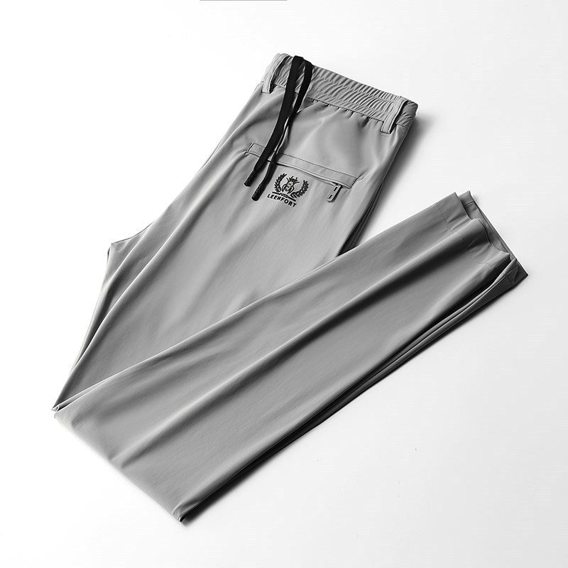 Men's elastic quick-drying breathable casual pants