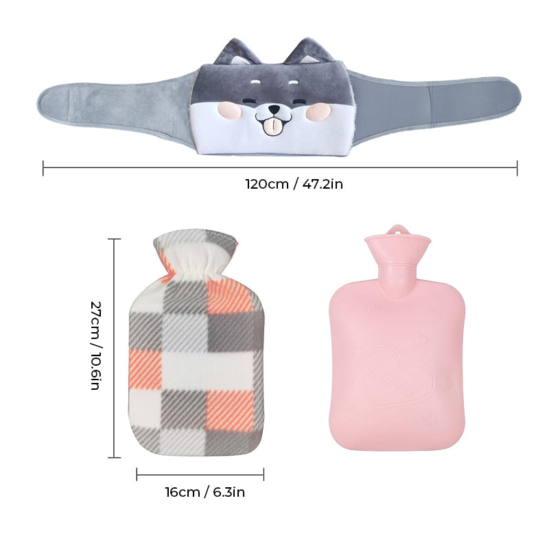 š„Plush Refillable Hot Water Bottle Beltš„