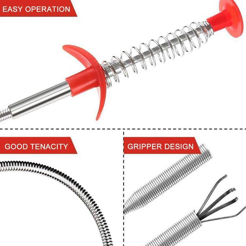 Kitchen Sink Sewer Cleaning Hook(2 pcs)