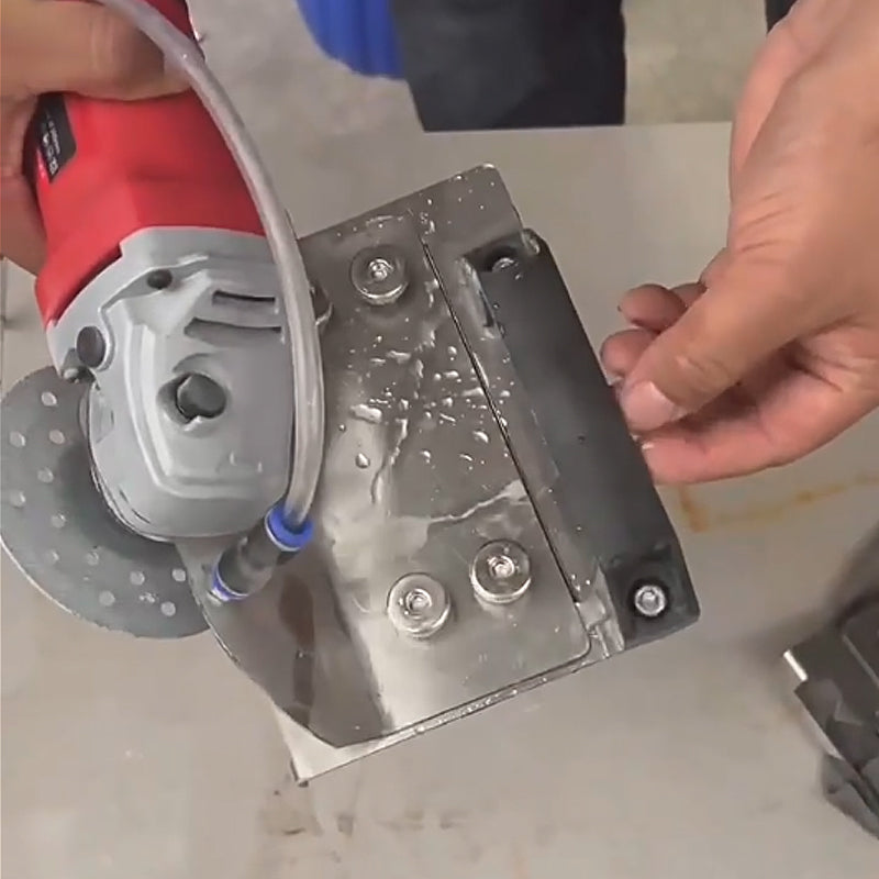 Portable Angle Grinder Tile Chamfering Frame