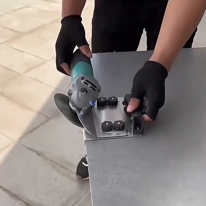 Portable Angle Grinder Tile Chamfering Frame