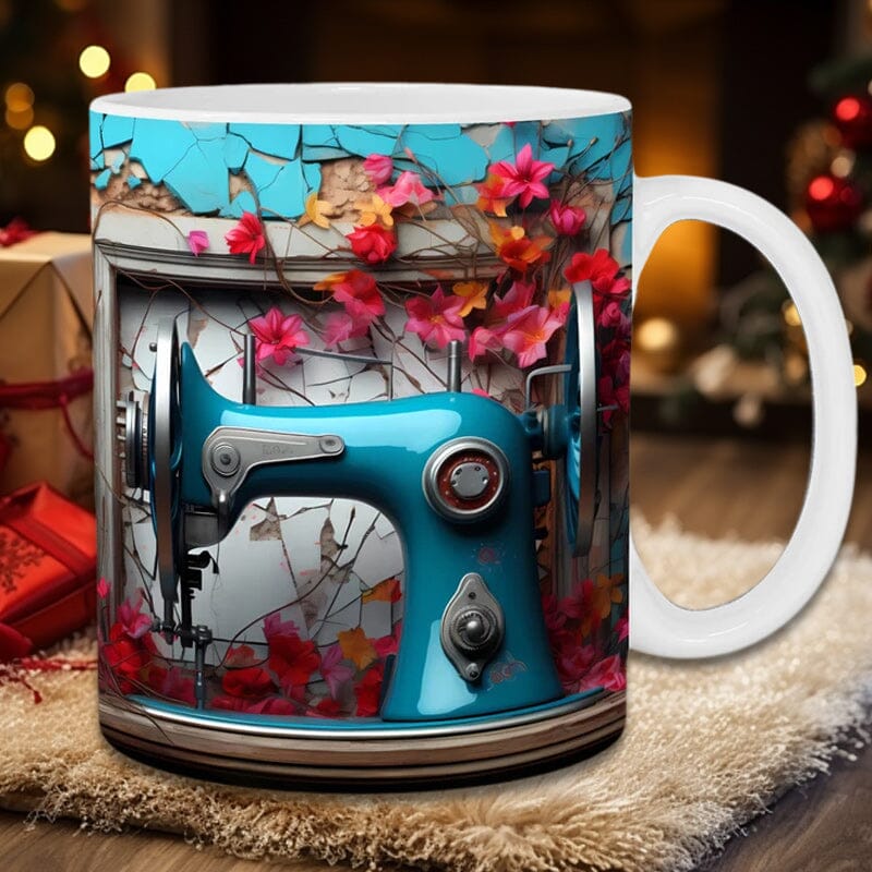 New 3D sewing machine mug