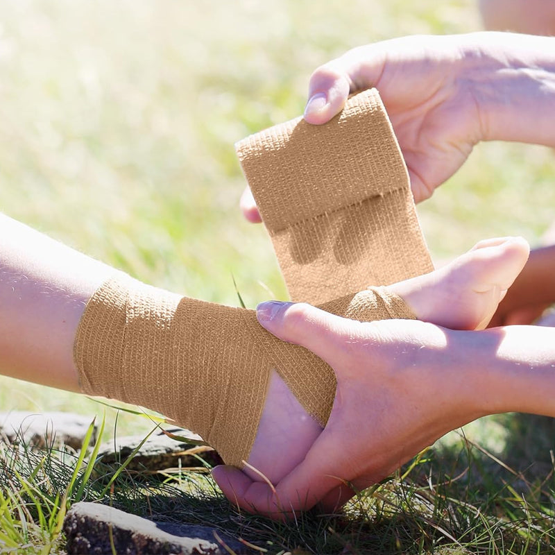 Self-adhesive bandage