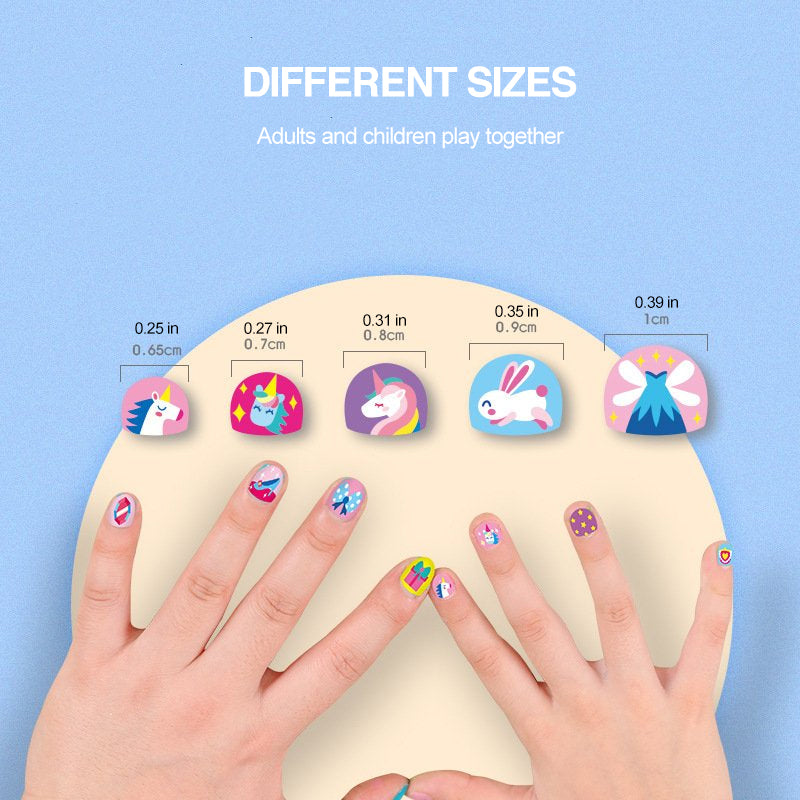 Kids Nail Stickers(520pcs )