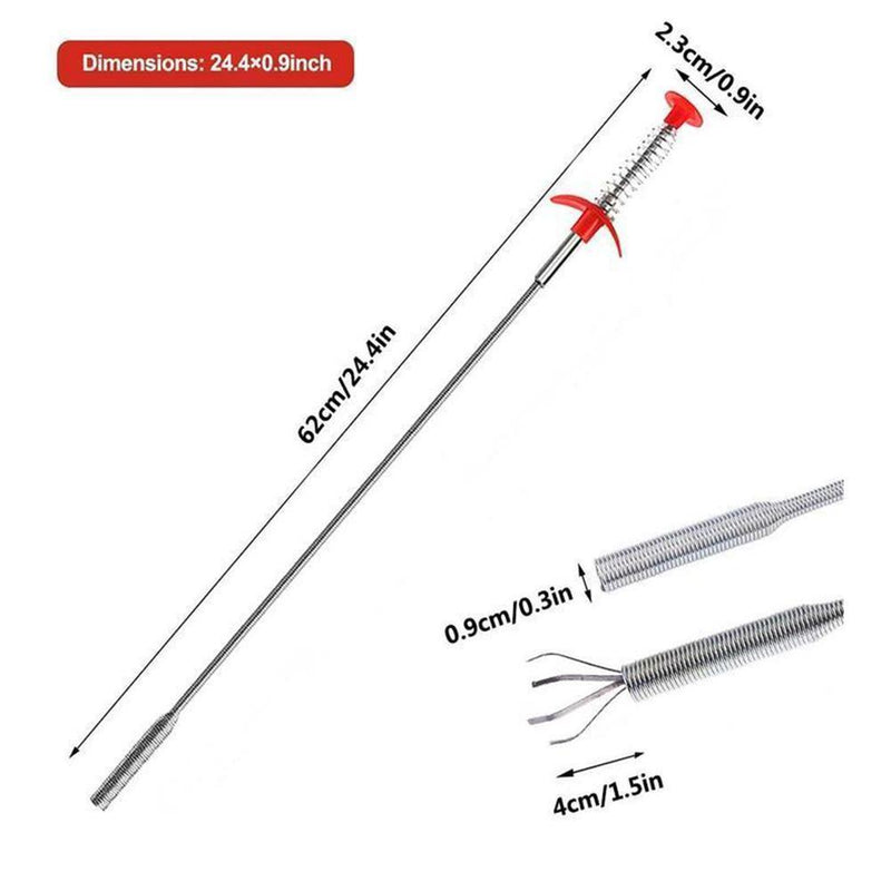 Kitchen Sink Sewer Cleaning Hook(2 pcs)