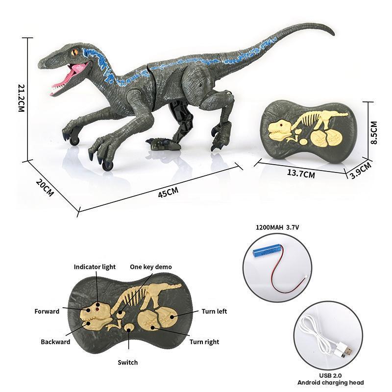 Gifts For ChildrenđRemote Control Dinosaur