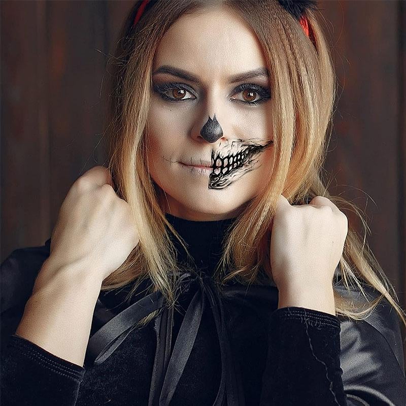 Halloween Prank Makeup Temporary Tattoo(10pcs)
