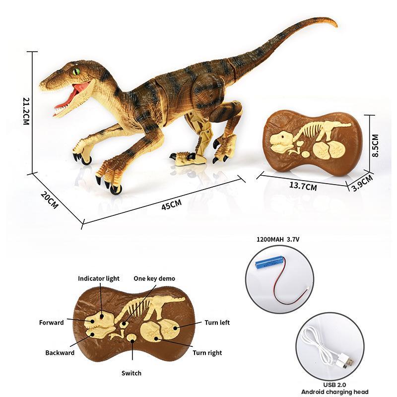 Gifts For ChildrenđRemote Control Dinosaur