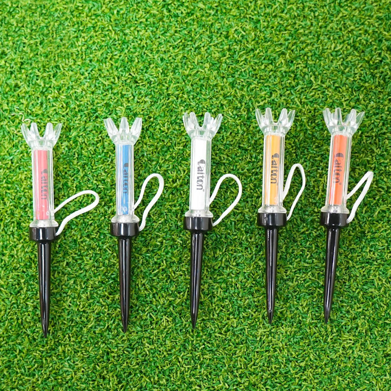 Magnetic golf spikes