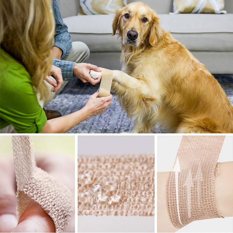 Self-adhesive bandage
