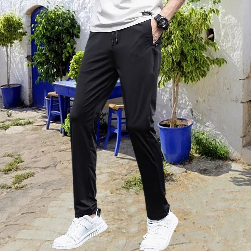 Men's elastic quick-drying breathable casual pants