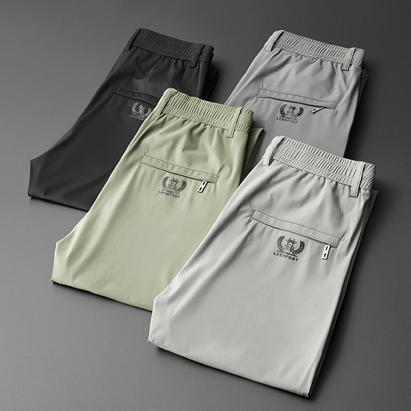 Men's elastic quick-drying breathable casual pants