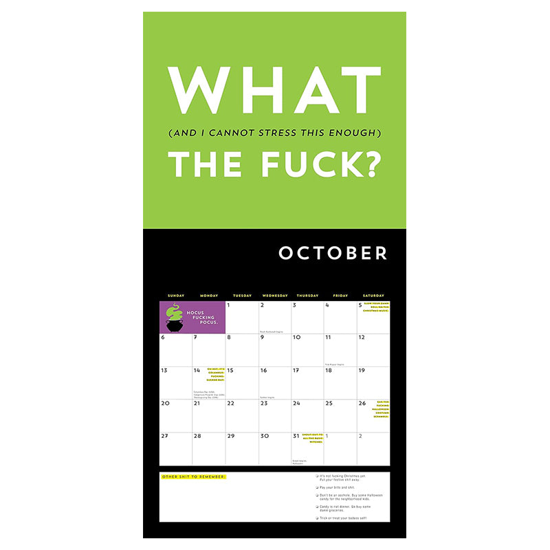 F*cking 2024 Wall Calendar