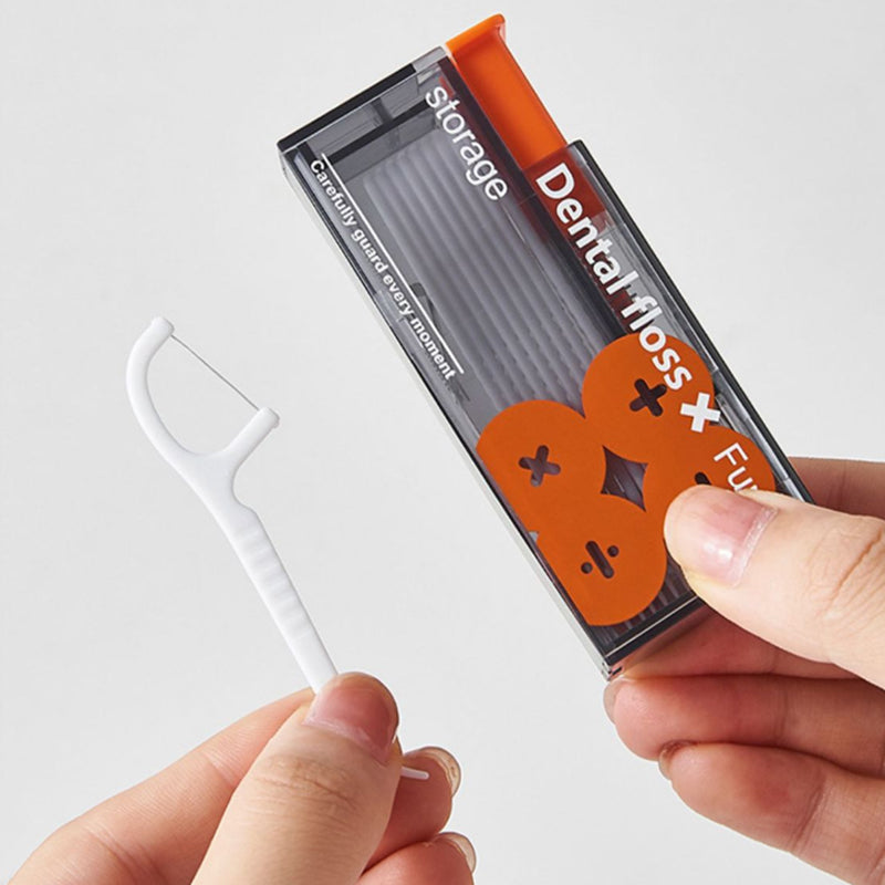 Portable pop-up toothpick box
