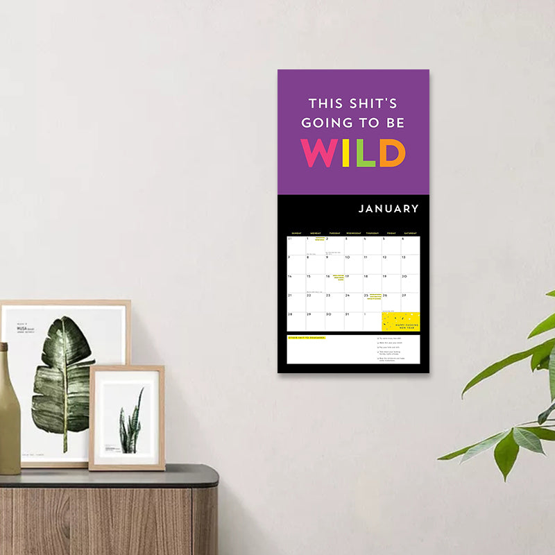 F*cking 2024 Wall Calendar