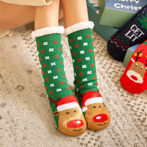 Christmas Plush Floor Socks