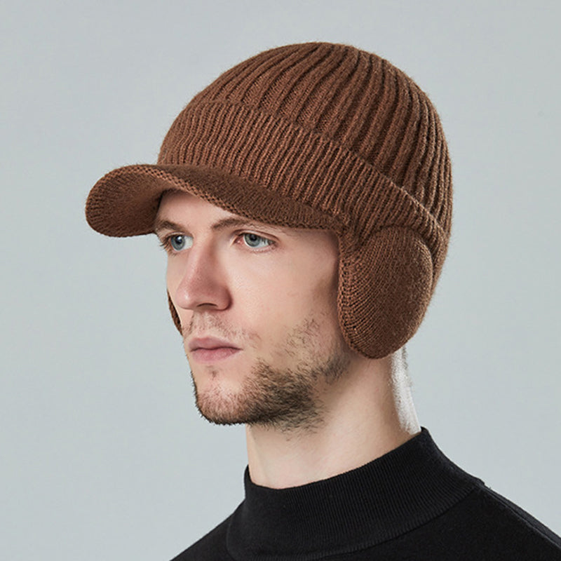 Knitted ear protector