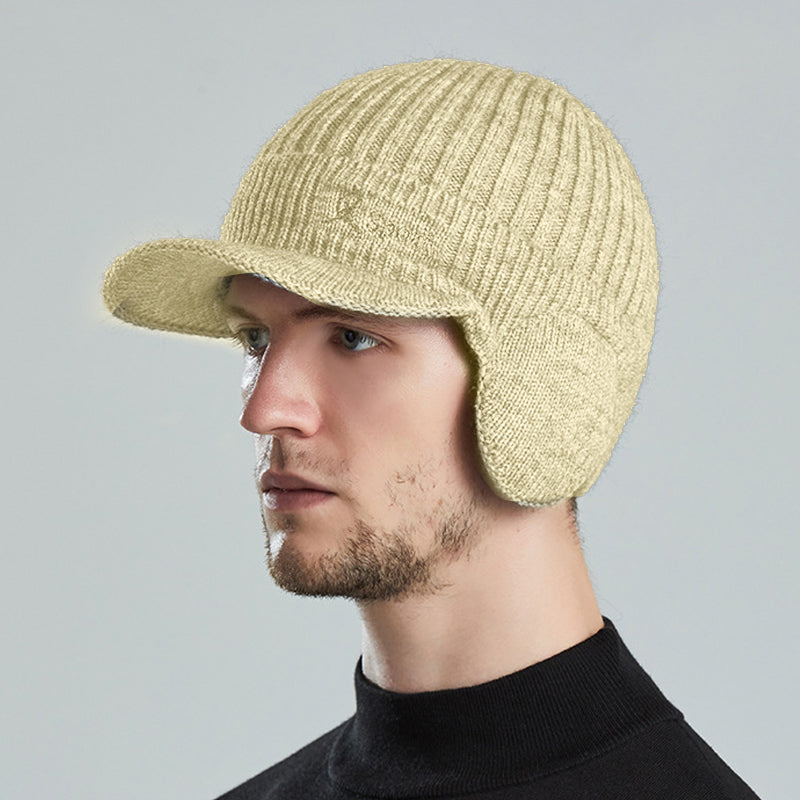 Knitted ear protector