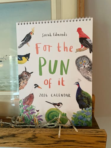2024 'For The Pun Of It' Cheeky Wall Calendar