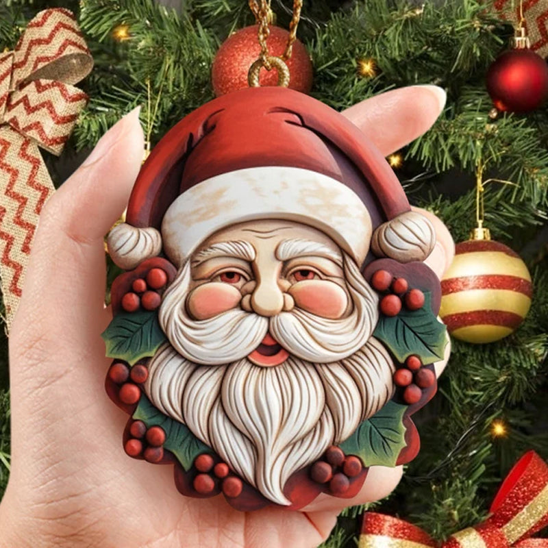 Resin Santa Claus Pendant