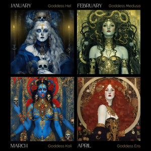 Dark Goddess 2024 Calendar